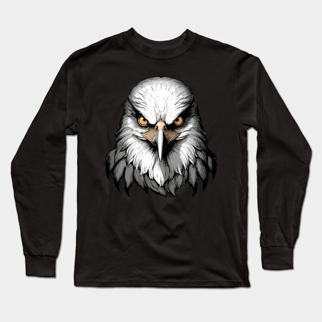 eagle Long Sleeve T-Shirt by Moulezitouna